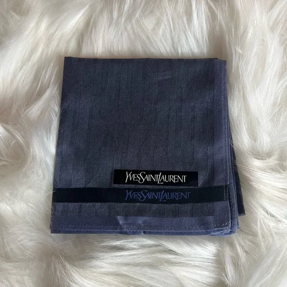 Yves Saint Laurent Charcoal Scarf